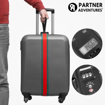 Fita para Malas com Balança e Código de Segurança Partner Adventures