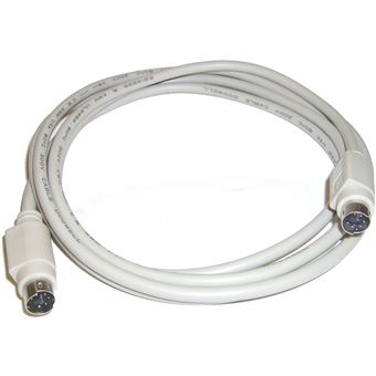 Cabo de Extensão do Teclado cBeMatik om Conetor PS2 MiniDIN 6-pin Macho para Macho de 1.8 m - 1