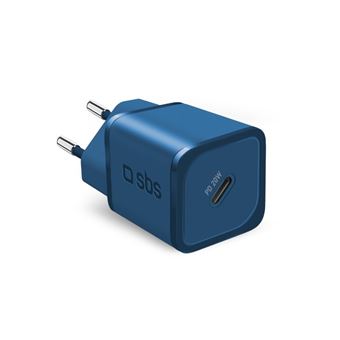 Carregador de Dispositivos Móveis SBS TETRGAN1C20B | Azul - 1