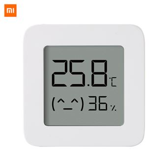 Higrómetro Bluetooth Xiaomi | Vertical | Tela LCD | Bateria de Longa Duração - Branco - 1