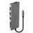 Hub de interface lindy 43278 usb 3.2 gen 1 (3.1 gen 1) type-c 5000 mbit/s cinzento_0