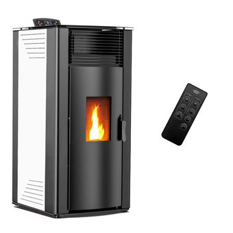 Salamandra a Pellets a Ar Sannover Anita | 15 kW | Branco - 1