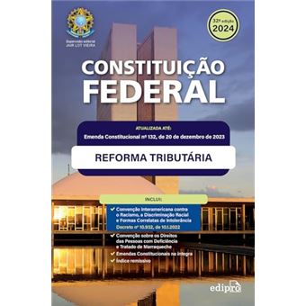 Constituição Federal 2024 - Atualizada Com A Reforma Tributária - 1