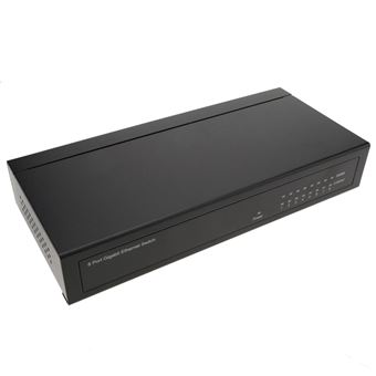 Switch Giga 8 Portas 10/100/1000 Mbps UTP - 1