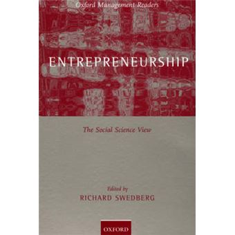 Entrepreneurship - The Social Science View - Paperback - 2000 - 1