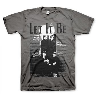 T-shirt Beatles - Let It Be | Cinzento Escuro | S - 1