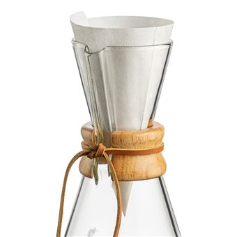 Filtro de Café Descartável Chemex Bonded | Branco - 1