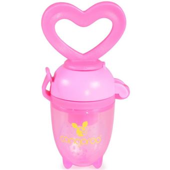 Alimentador de Comida Fresca Cangaroo Love | Silicone | Rosa - 1