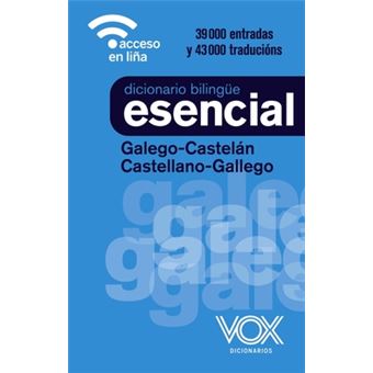 Diccionario Esencial Galego-Castelán / Castellano-Gallego - 1