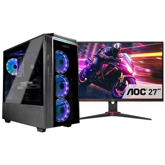 Desktop Gaming CAPTIVA R82-975 | AMD Ryzen 7 7700X | GeForce RTX 4060 | 32 GB | SSD 1TB - 1