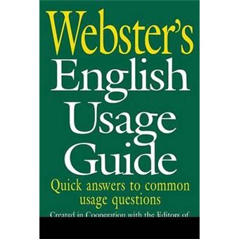 Webster's English Usage Guide - 1