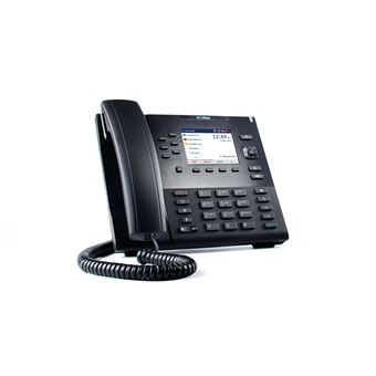 Ip Phone Mitel 80C00002AAA-A | Preto - 1
