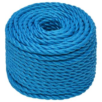 Corda de trabalho vidaXL | 12 mm 50 m polipropileno azul - 1