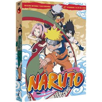 Naruto Box 1 Episodes 1 To 25 (3DVD) - 1
