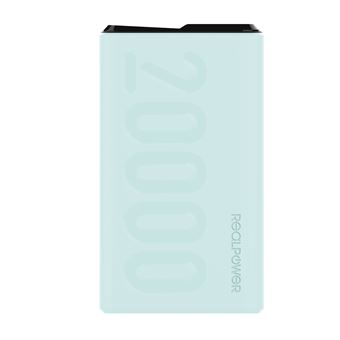 Power Bank RealPower PB-20000PD+ Nutopia | 20000 mAh | Azul - 1