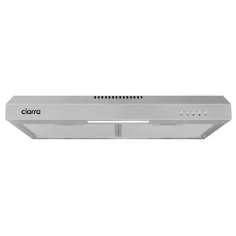 Exaustor Integrado Ciarra CD903DS | 60 cm | 220 m³/h | Recirculação ou Evacuação | A+ | Prata - 1