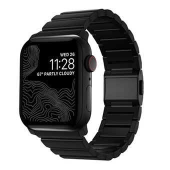 Pulseira Nomad Titanium para Apple Watch 42 e 44mm | Titânio Ultra-Resistente - Preto - 1
