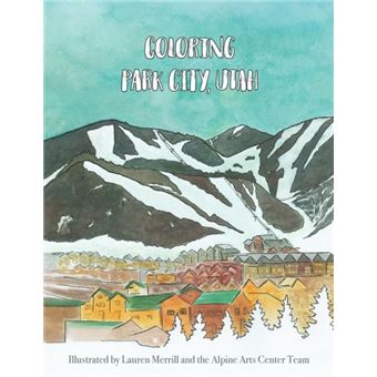 Coloring Park City Utah - 1