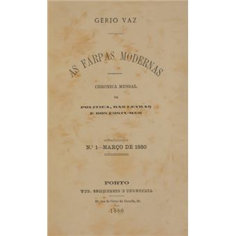 As farpas modernas. - 1