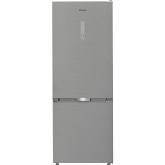 Frigorífico Combinado Whirlpool WHK2 6493 X5E | 192x70x74,5 cm | 490 L | D | Aço inoxidável - 1
