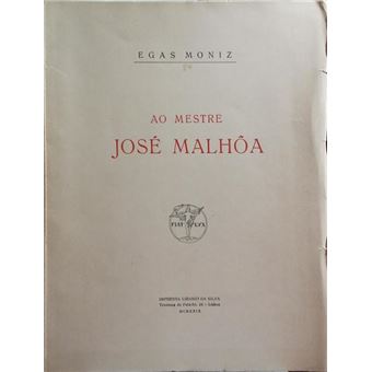 Ao mestre josé malhôa. - 1