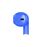 Auricular Mini Bluetooth Magunivers X1T sem Fios Invisível Headset com Microfone Azul_2