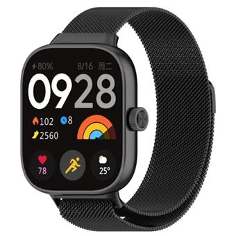 Bracelete em Malha de Aço Flexível Antiimpacto para Xiaomi Band 8 Pro | Preto - 1