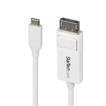 Adaptador de Cabo de Vídeo StarTech.com CDP2DP2MBW | Branco - 1