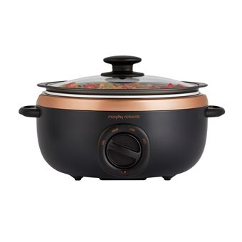 Panela de Cozedura Lenta Morphy Richards 460016 | Rosa dourado - 1