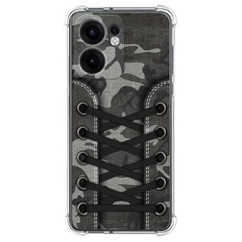 Capa TUMUNDOSMARTPHONE de Silicone à Prova de Choque para Oppo Reno 13FS 4G / 13 FS 5G com design de tênis 15 desenhos - 1