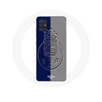 Capa Maniacase para Samsung Galaxy A51 FC Porto Fundo Azul e Cinza - 1