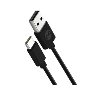Cabo USB para USB Tipo C Forever | Carregamento e Sincronização | 1 m - Preto - 1