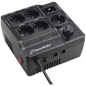 Estabilizador de Corrente PowerWalker Powerwalker MBS | Preto - 1