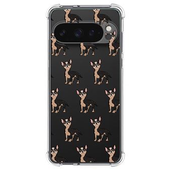 Capa de Silicone TUMUNDOSMARTPHONE para Google Pixel 9 Pro 5G anti-choque | desenhos Cães 11 - 1