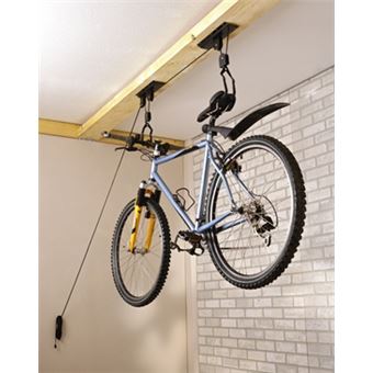 Mottez B128P suporte de bicicleta Suporte de bicicleta interior Preto - 1