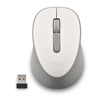 Rato Wireless NGS DEW | 1600 DPI | Branco - 1