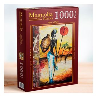 Puzzle MAGNOLIA 2319 African Woman | 1000 Peças - 1