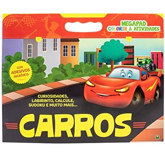 Megapad - Colorir & Atividades: Carros - 1