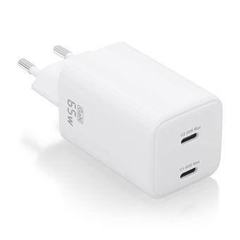 Carregador de Dispositivos Móveis AISENS ASCH-65W2P039-W | Branco - 1