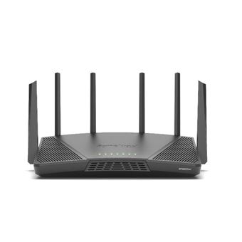 Router Portátil Synology RT6600ax Router WiFi6 1xWAN 3xGbE 1x2.5Gb | Preto - 1