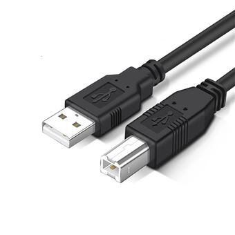 Cabo de Impressora USB Goeik | 10 m - Preto - 1