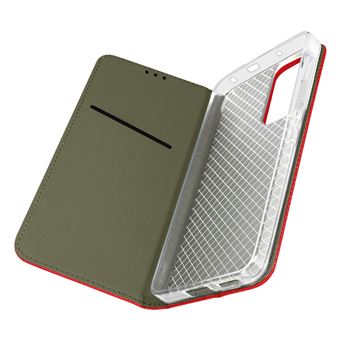 Capa Avizar para Xiaomi 12 Lite 4G Suporte da função magnética - Vermelho - 1