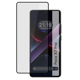Película protetora de Ecrã para Xiaomi Poco X7 Pro 5G TUMUNDOSMARTPHONE Vidro temperado Borda Preta - 1