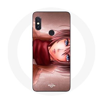 Capa Maniacase para Xiaomiredmi Note 5 Ai Dual Camera Mikasa Ackerman Attack des Titans Anime Series Japanese - 1
