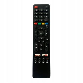 Comando Remoto Dishiqing para Função Smart TV JVC RM-C3349 NETFLIX + YOUTUBE | Preto - 1