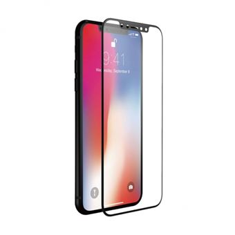 Película de Ecrã de Vidro Temperado Li-RK Full Cover e Full Glue Preta para iPhone XR