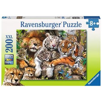 Puzzle Ravensburger Big Cat Nap | 200 Peças - 1