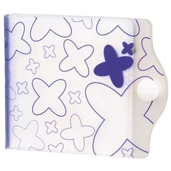 Caixa para Cartão de Memória Hama "SD" Memory Card File, blue | Azul, Transparente - 1