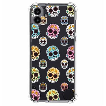 Capa de silicone TUMUNDOSMARTPHONE anti-choque para Nothing CMF Phone 1 design Catrina Drawings - 1