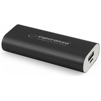 Power Bank Esperanza EMP105K Hadron | 4400 mAh | Preto - 1